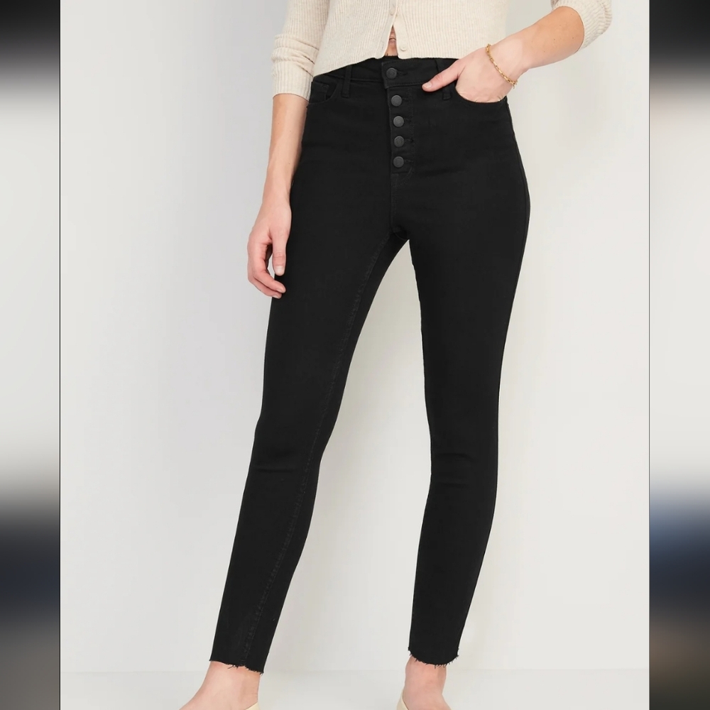 OLD NAVY | Women's High-Waisted Rockstar 360 Stretch Super Skinny Jeans